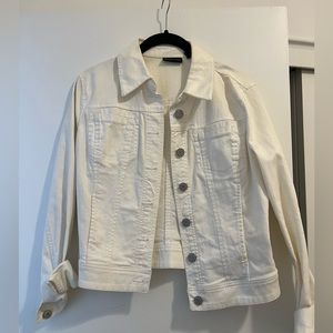 White Jean Jacket
